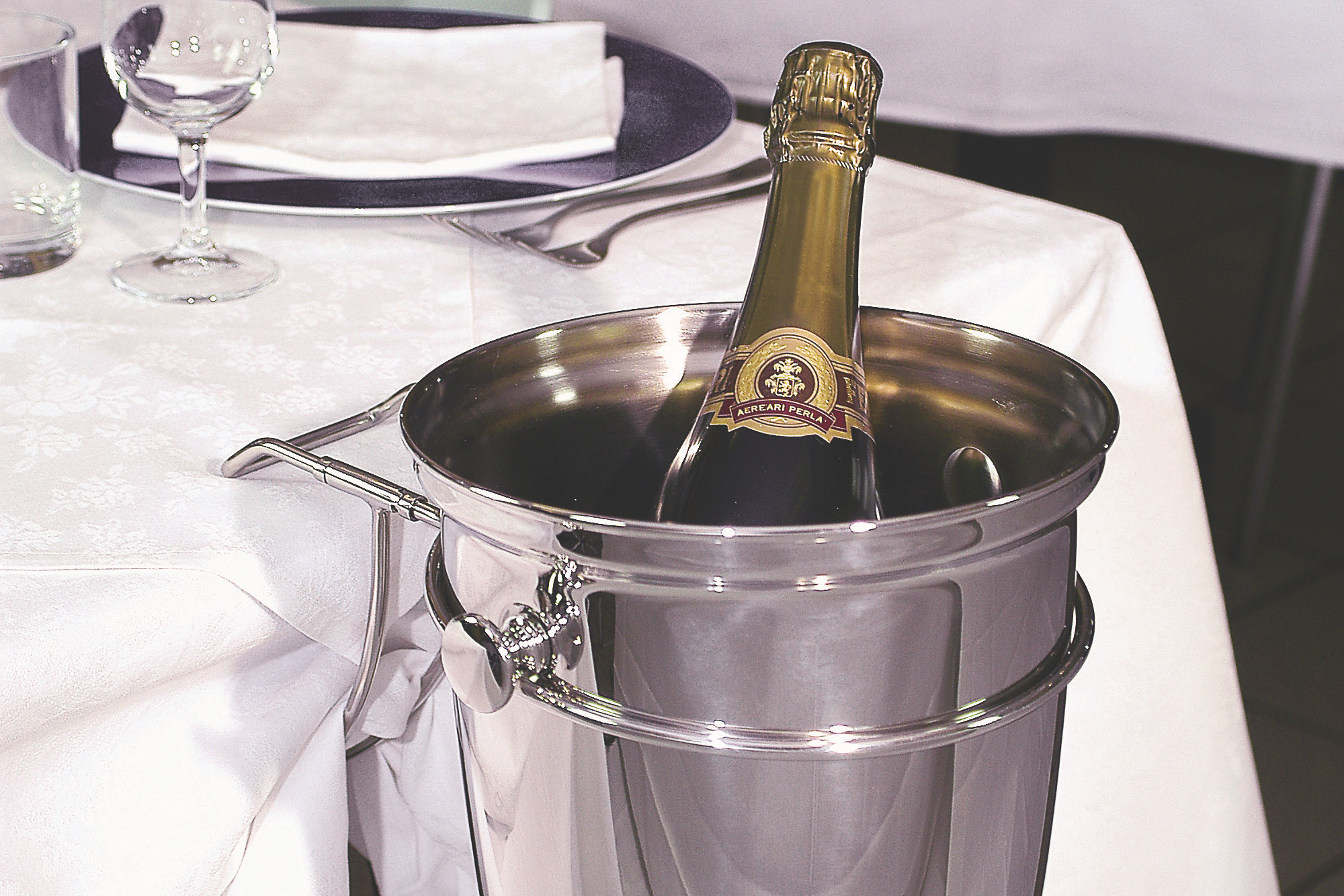 ILSA Champagne bucket & holder