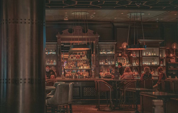 Bar menu